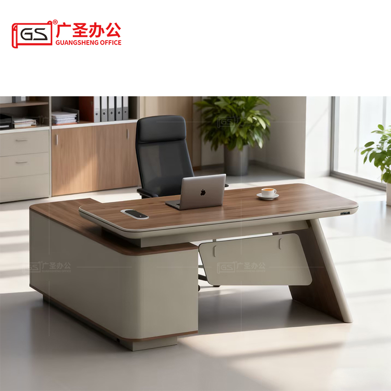 GS 办公桌班台电脑桌 1800*1600*760mm 张高清大图