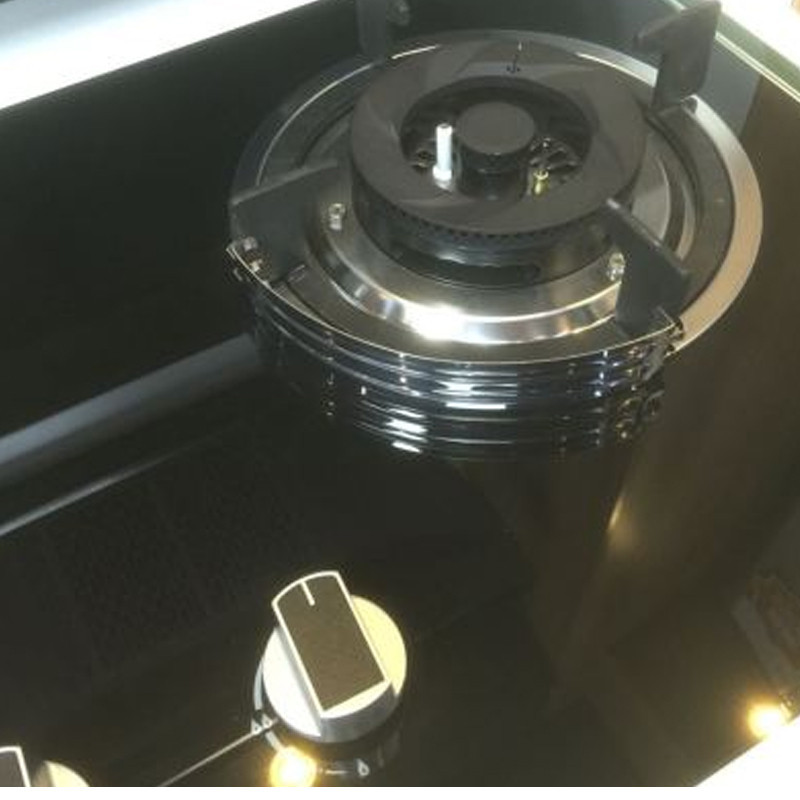 华帝4.1KW大火力嵌入式燃气灶B864B