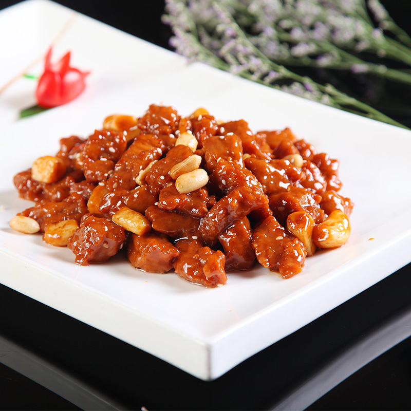 恒都 黑椒牛肉粒500g 调理腌制