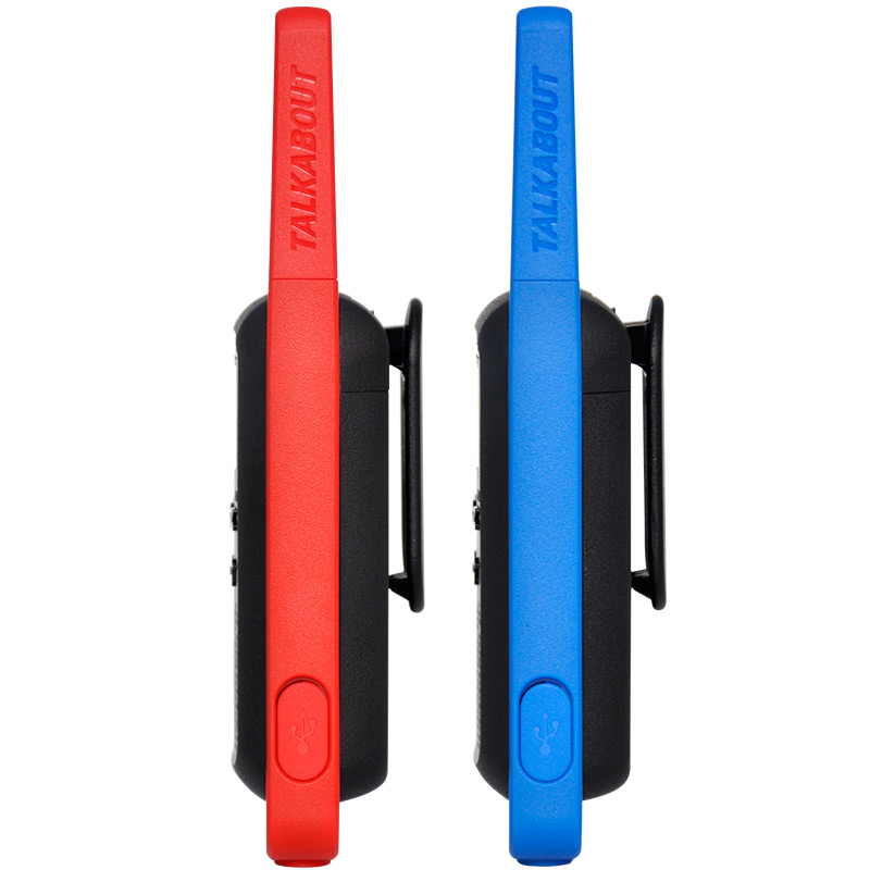 [两只装]摩托罗拉(MOTOROLA)T62公众对讲机免执照 USB充电高清大图