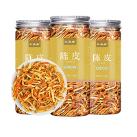 弘盈堂 老陈皮茶正宗干橘子皮60g *3罐