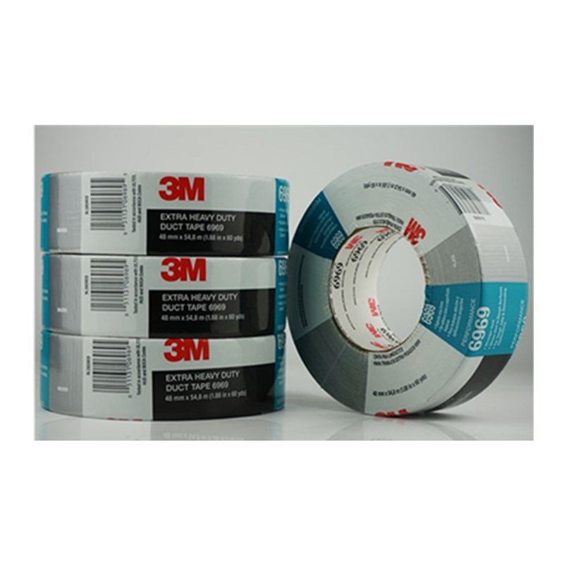 3M 6969 布基修补胶带48mm×54m 银灰色