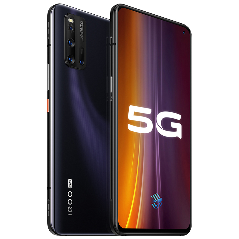 iQOO 3 5G性能旗舰 8+128G 驭影黑 高通骁龙865+UFS 3.1 闪存+LPDDR5 运存 55W超快闪充 专业电竞游戏体验 双模5G全网通手机