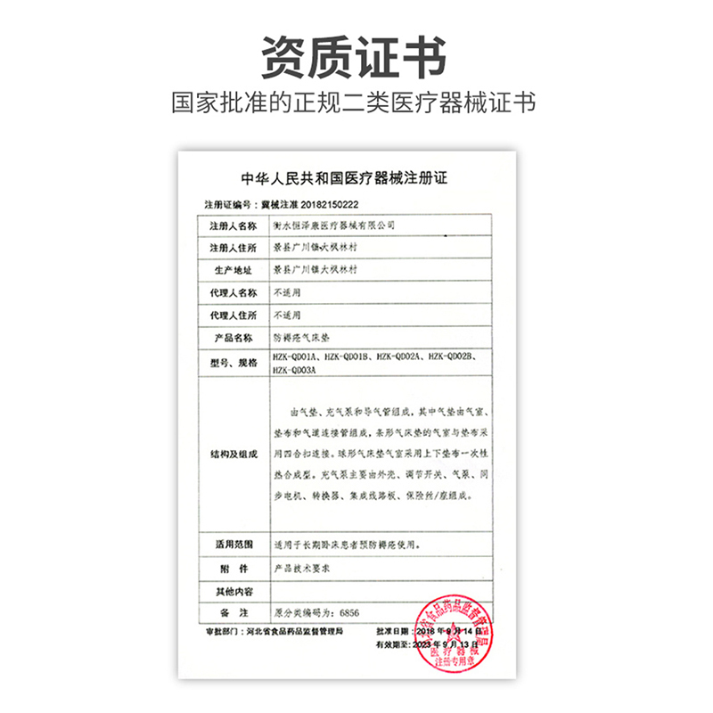 爱护佳防褥疮气床垫医用气垫床单人家用瘫痪病人卧床老人翻身护理充气垫