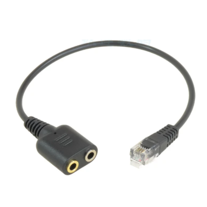 RJ11转3.5耳机转换线高清大图