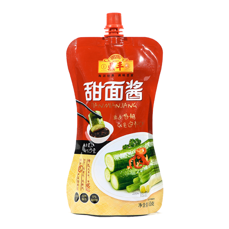 上海鼎丰 甜面酱450g 入口鲜香 清甜爽口