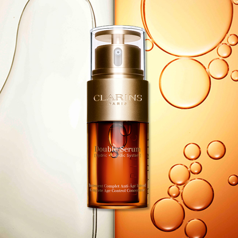 CLARINS娇韵诗双萃赋活修护精华素 30ml 提拉紧致 滋润营养 任何肤质通用 新老包装随机发 法国进口