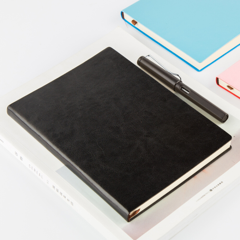 freebiza5皮面笔记本文具笔记本子