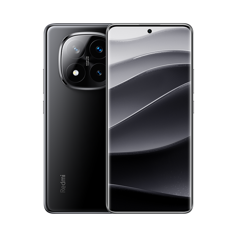 小米Redmi Note14 Pro+ 子夜黑 12GB+256GB 第三代骁龙7s 5芯 90W快速充电 6200mAh大电池 IP68防尘防水手机 红米 Note14Pro+