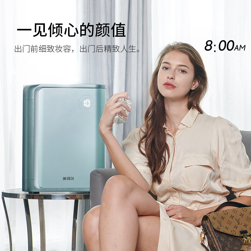 英得尔车载冷暖箱DC20冷藏保温鲜车家两用化妆品宿舍学生小型迷你冰柜