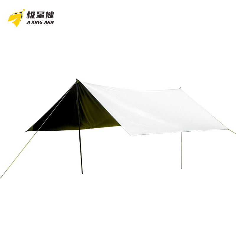 极星健 帐篷 天幕 4*3.4m方型黑胶 套高清大图