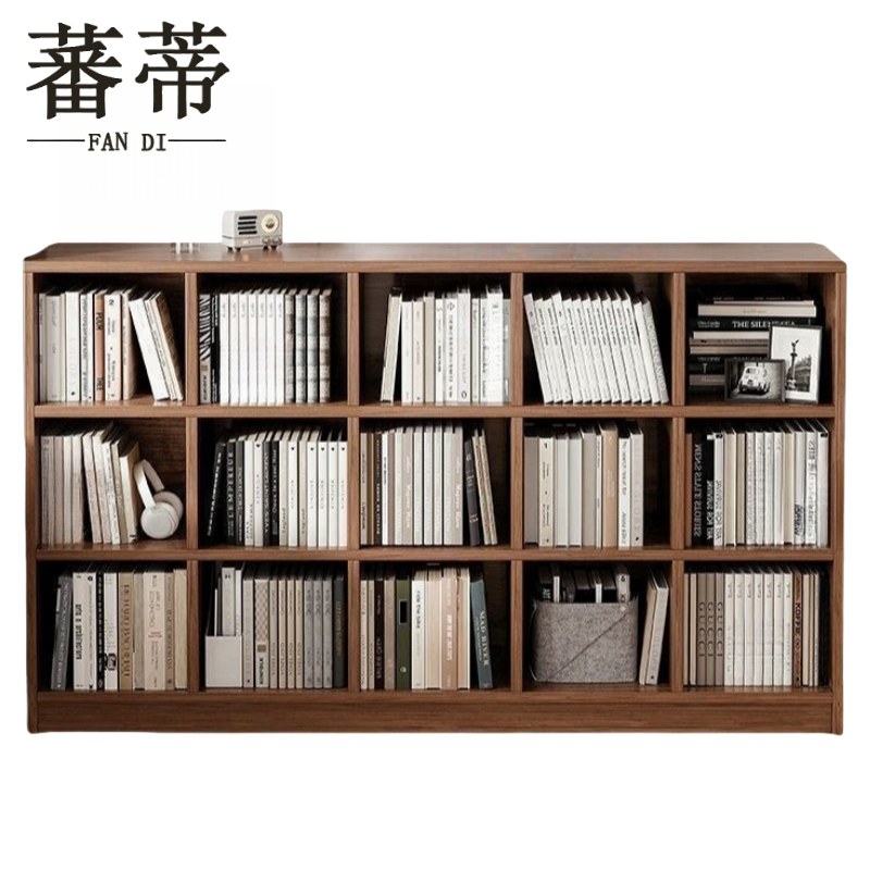 蕃蒂书柜落地柜高清大图