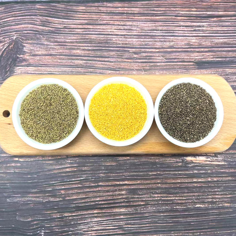 沽源县坝莜域三色小米1.5kg高清大图