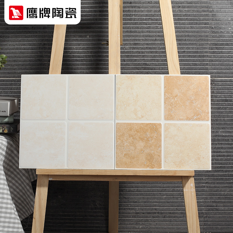 鹰牌陶瓷 卫生间瓷砖 防滑厨房地砖釉面砖墙砖 梵高向日葵