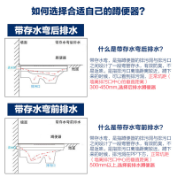 恒洁(HEGII)卫浴 蹲便器厕所蹲坑 蹲厕便池 带存水洼防臭HC3026B-060