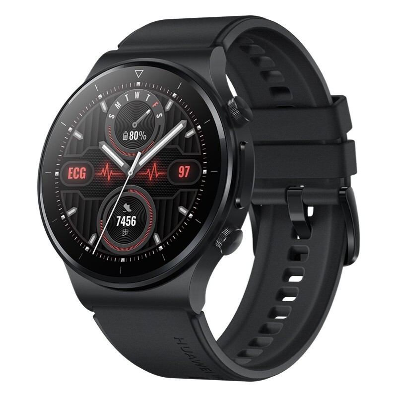 华为/HUAWEI WATCH GT 2 Pro ECG版华为手环 运动智能手环12天续航/蓝牙通话/蓝宝石镜面/专业户高清大图