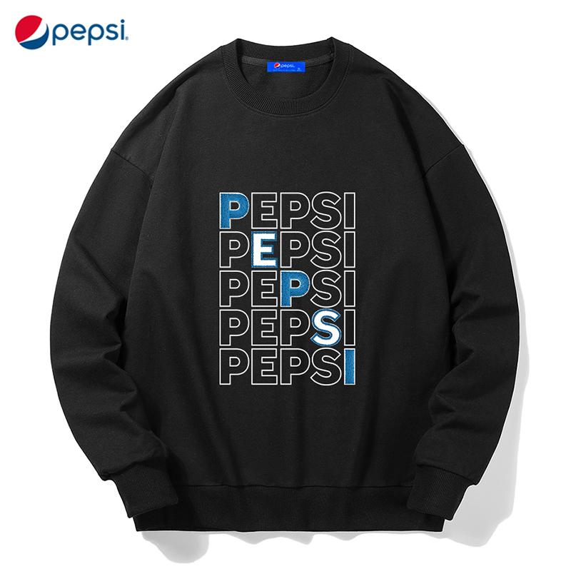 Pepsi/百事 男女同款休闲时尚潮流宽松卫衣BSW-2170加绒420克