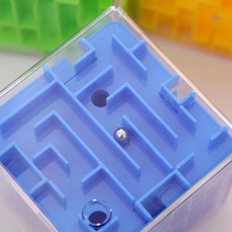 3D立体旋转迷宫魔方 小孩儿童玩具智力球 走珠玩具礼物图片