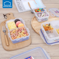 乐扣.乐扣保鲜盒350ml塑料微波炉加热饭盒带盖密封冰箱收纳 HPL806C (BY)