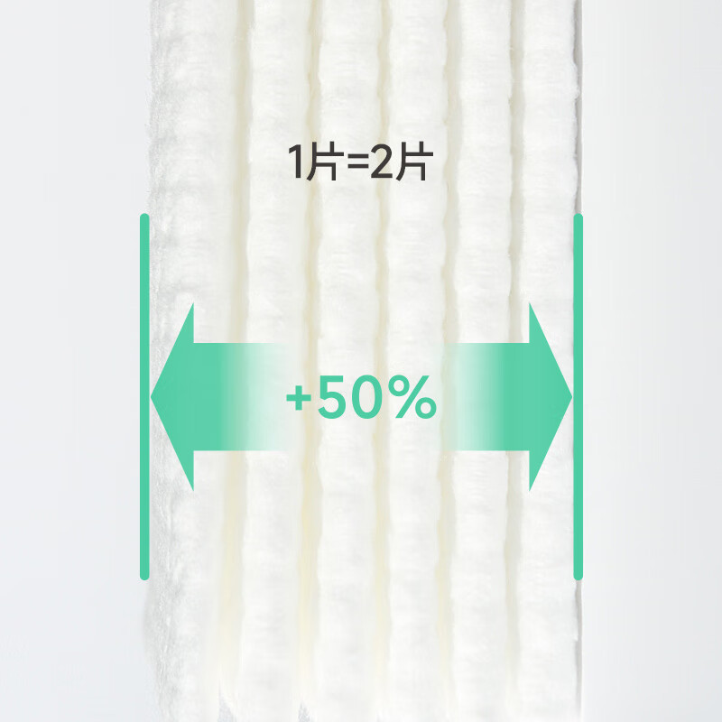 最生活 一次性洗脸巾 60张/包 加厚加大洁面巾 20*20cm A-1212 3包