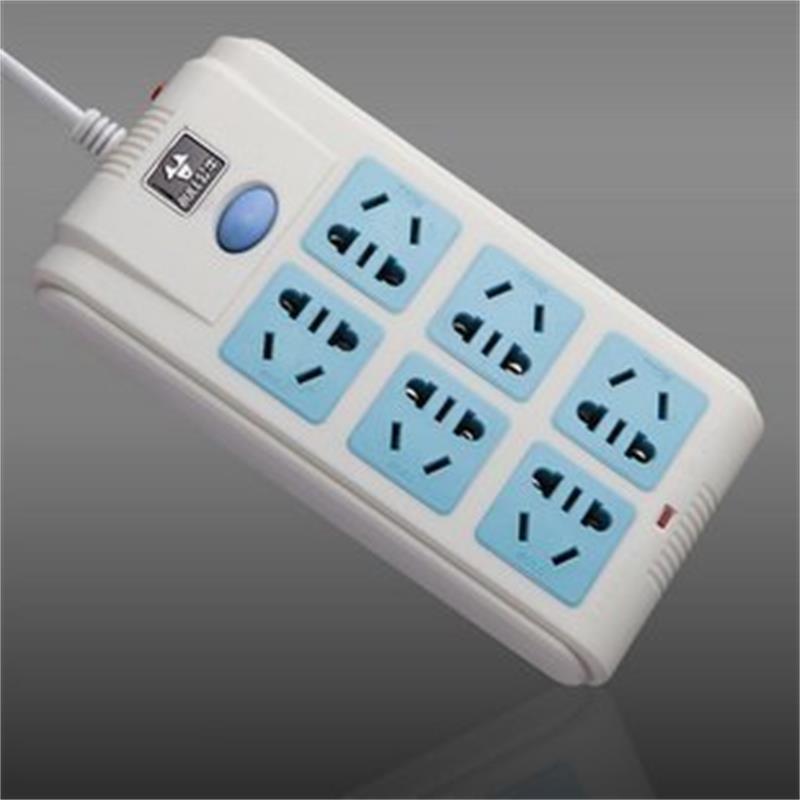 公牛电脑拖线板5米插排插板5m6位插座109k5米