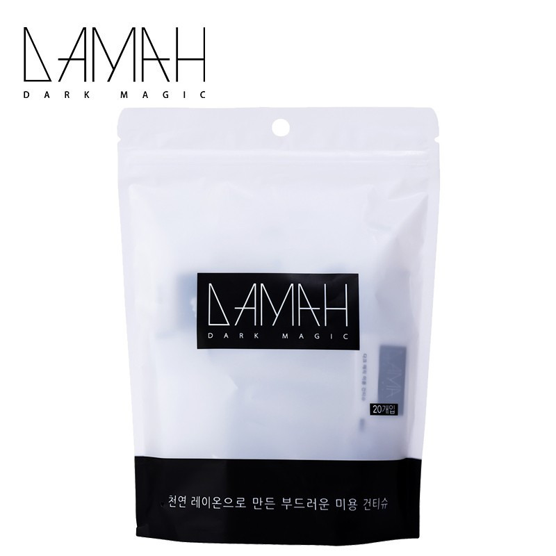黑魔法(DAMAH DARK MAGIC) 压缩毛巾 20粒 1袋装