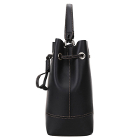 【直营】Furla 芙拉 黑色牛皮女士手提包 864338