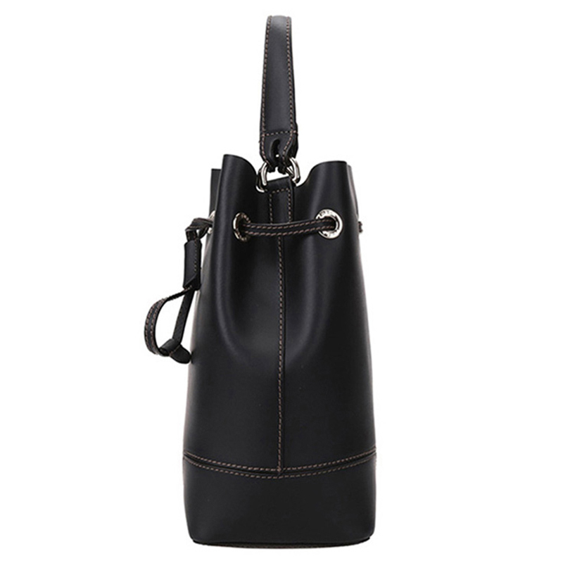 【直营】Furla 芙拉 黑色牛皮女士手提包 864338