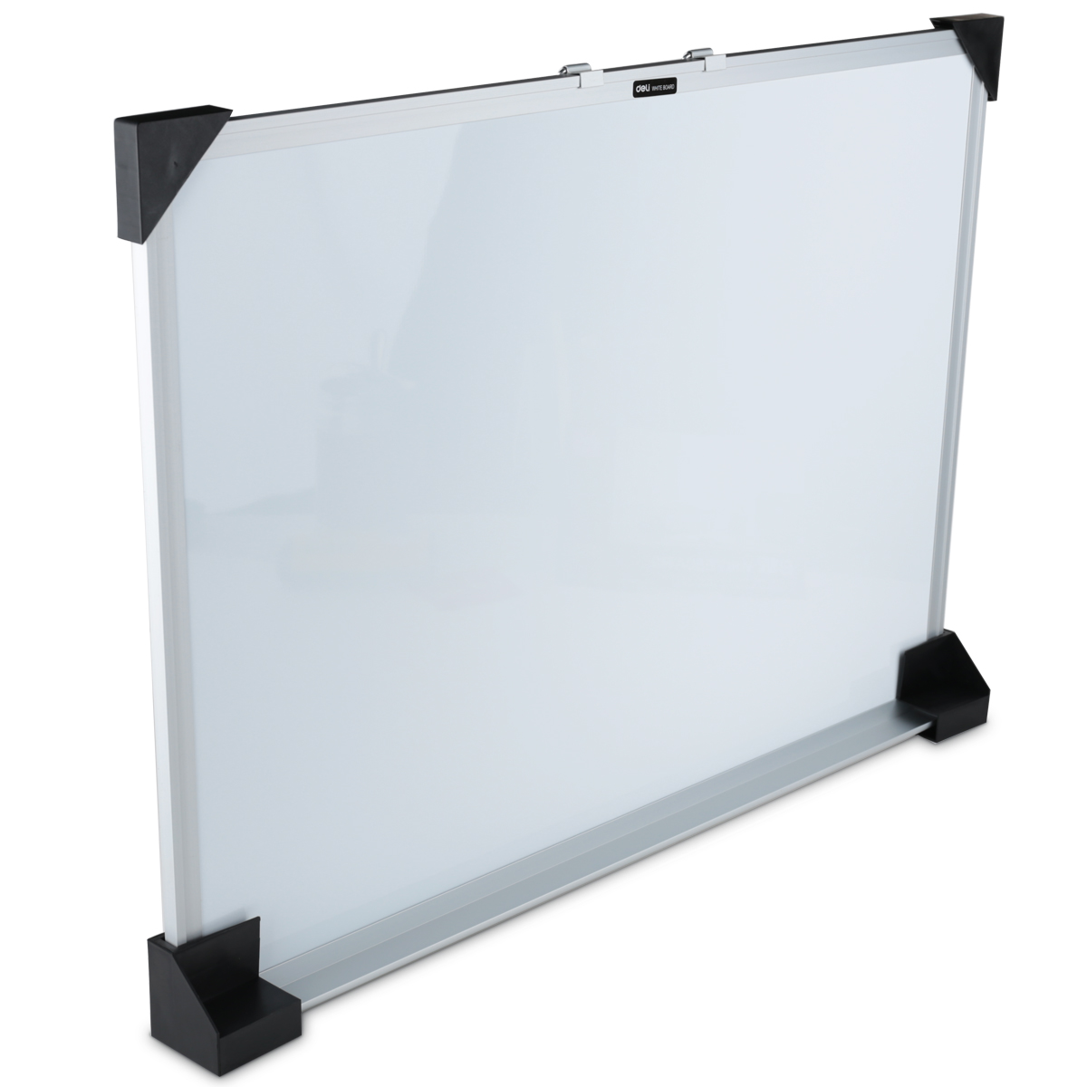 得力7815白板单面磁性办公支架式黑板教学写字板家用会议板落地书写板
