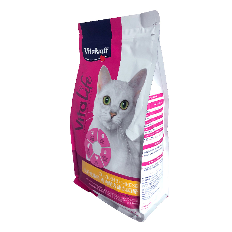 卫塔卡夫Vitakraft全价成猫粮鸡肉配方添加奶酪1.5kg