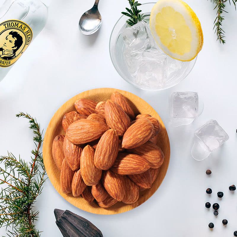 如水蜜饯坚果果干休闲零食 如水扁桃仁680g图片