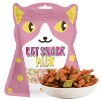 亚禾 猫饼干160g(80g*2袋) 猫薄荷 猫用 小鱼饼干 猫零食 小鱼干