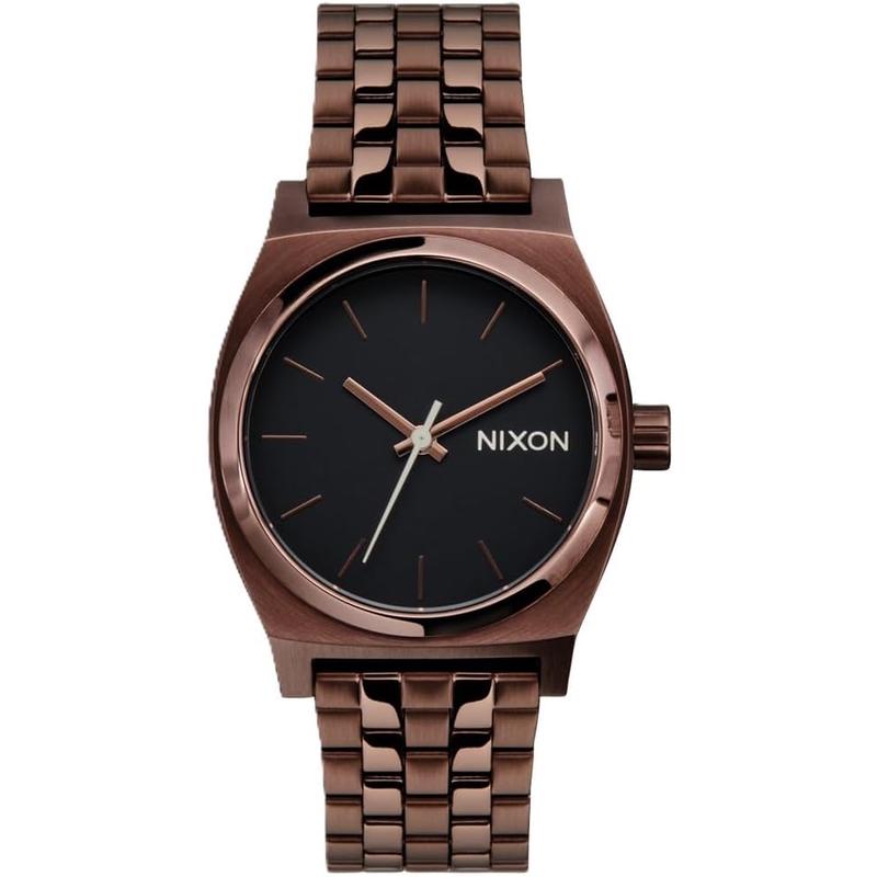Nixon女表不锈钢表带经典设计简约时尚腕表高清大图