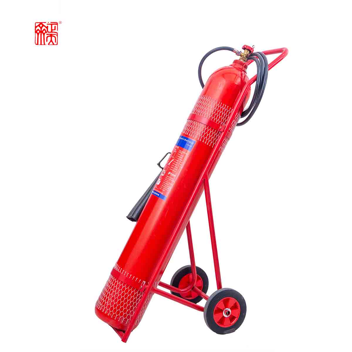 正天齐推车式二氧化碳 灭火器MTT/BE30高清大图