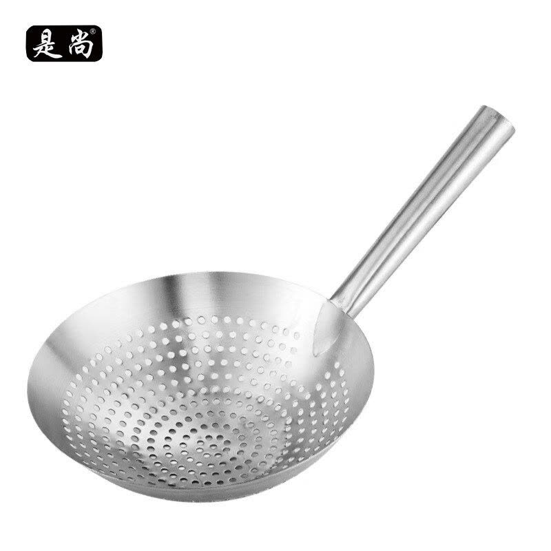 是尚 不锈钢圆孔洞勺漏瓢焯水捞勺 SS-G07/把图片