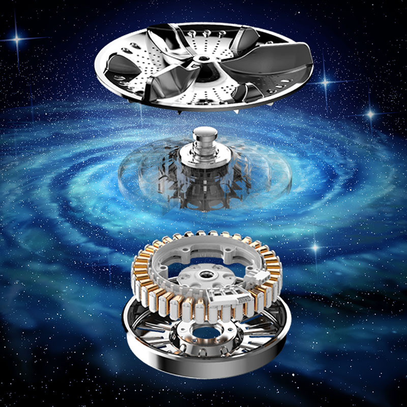 创维洗衣机滚筒10公斤 f1046ld-钛金灰