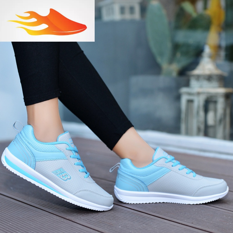 basket女鞋秋冬季运动鞋耐磨轻便初中学生跑步波鞋休闲百搭平底女装