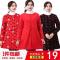 新款成人罩衣厚保暖工作服拉链罩衣长袖防油厨房女士围裙春秋冬