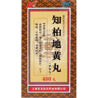 上龙 知柏地黄丸 480丸浓缩丸养阴去火阴虚火旺盗汗口干耳鸣遗精
