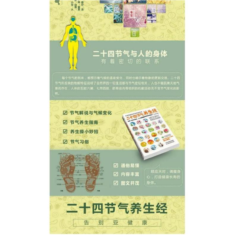 正版新书]二十四节气养生经李志敏 编著 著9787557606619高清大图