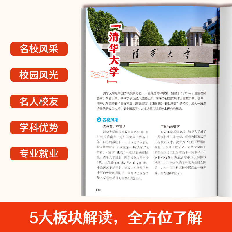 [小初高适用]从小规划大学(全两册) [正版]2024从小规划大学上下册 985/211介绍中国大学的书籍高中规划选择启高清大图