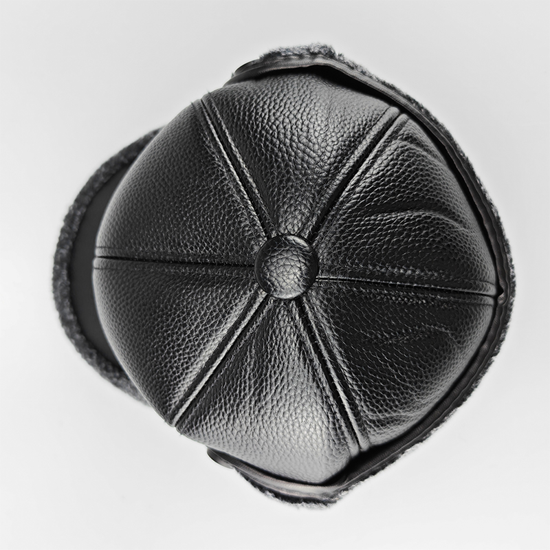 鸽护 雷锋帽 GH22QDK-灰色 顶高清大图