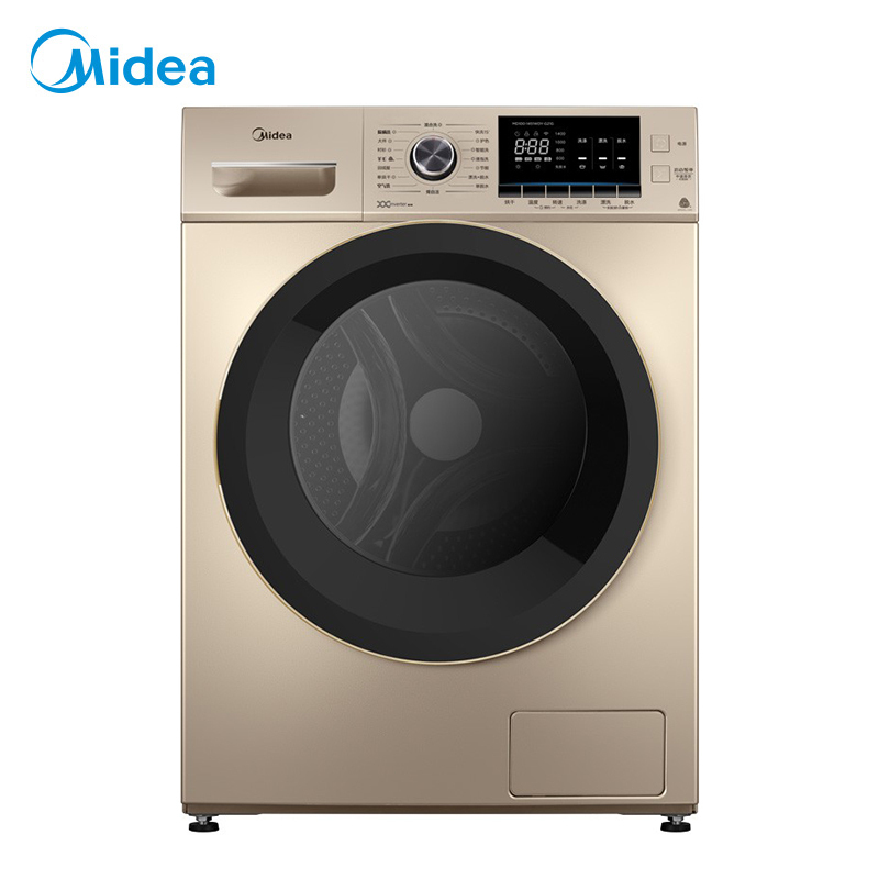 美的mideamd1001451wdyg21g滚筒洗衣机视频