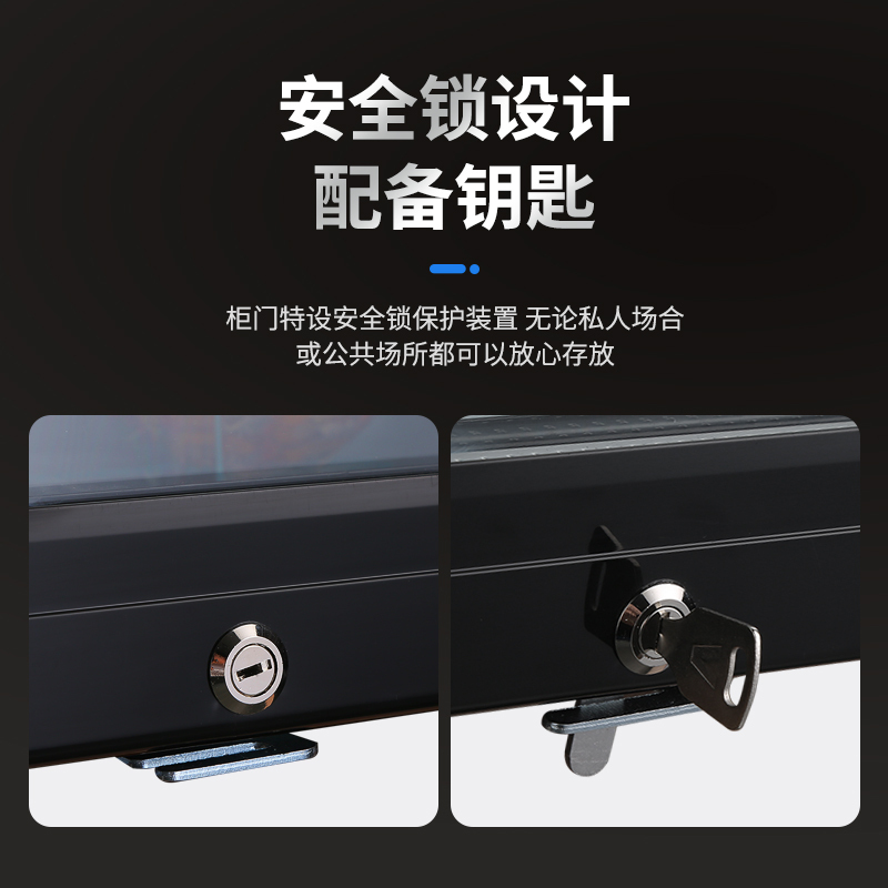 华意（HUAYI）BC-100 100L 冷藏展示柜商用冰箱冷藏柜保鲜柜超市饮料柜陈列柜展示柜冷藏商用冷柜立式冷柜 侧开