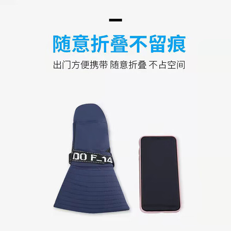 酷博睿(coobery)钓鱼帽子 男渔夫帽防晒帽 大檐防遮阳帽防晒登山帽 [F14光板]藏青高清大图