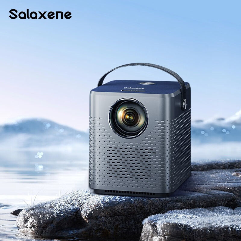 salaxene投影仪家用投影机大屏无线投屏迷你电视家庭办公投影q5视频