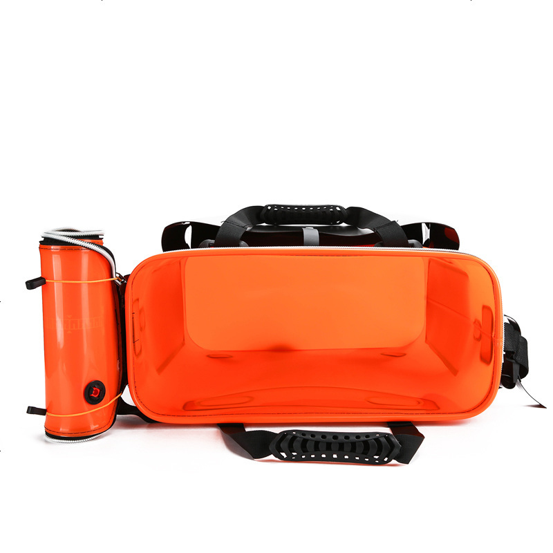 美嘉双肩鱼护桶eva加厚折叠钓鱼桶多功能装鱼桶活鱼桶防水鱼护