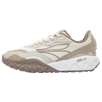 酥饼2.0丨361°女鞋运动鞋革面防泼水颗粒大底男休闲鞋 西米色/燕麦奶 36码