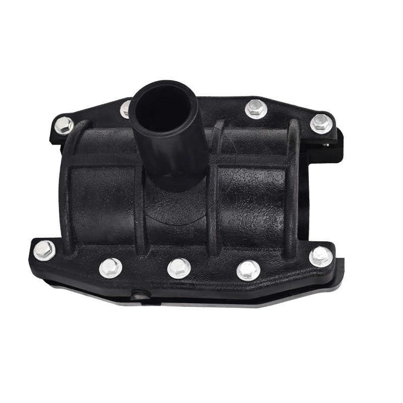 颂戈PE增口节热熔增肌口 哈夫节异径三通 PE110-50接口 单位:个