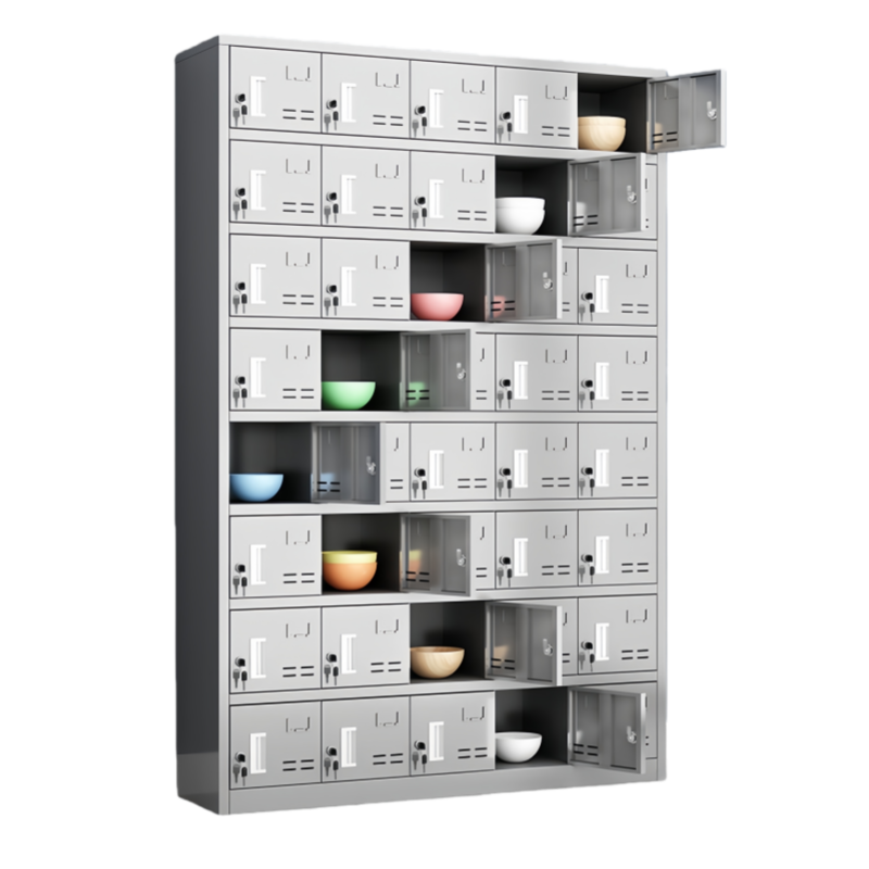 智叶舟不锈钢碗柜40门1200*300*1800mm台高清大图